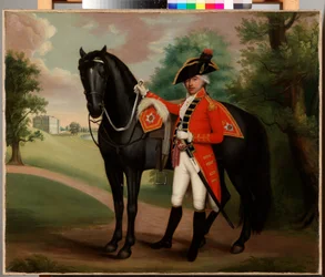 Portrait of a gentleman in military uniform